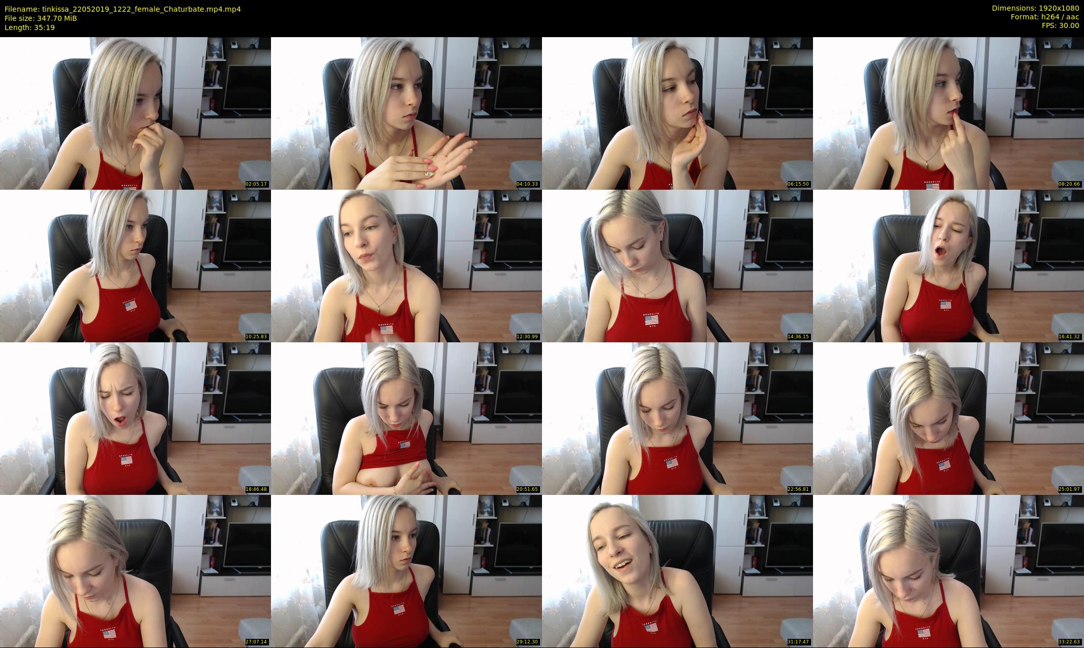 tinkissa — 36 minute Chaturbate couple cam show recording, 1080p, May 22, 2019