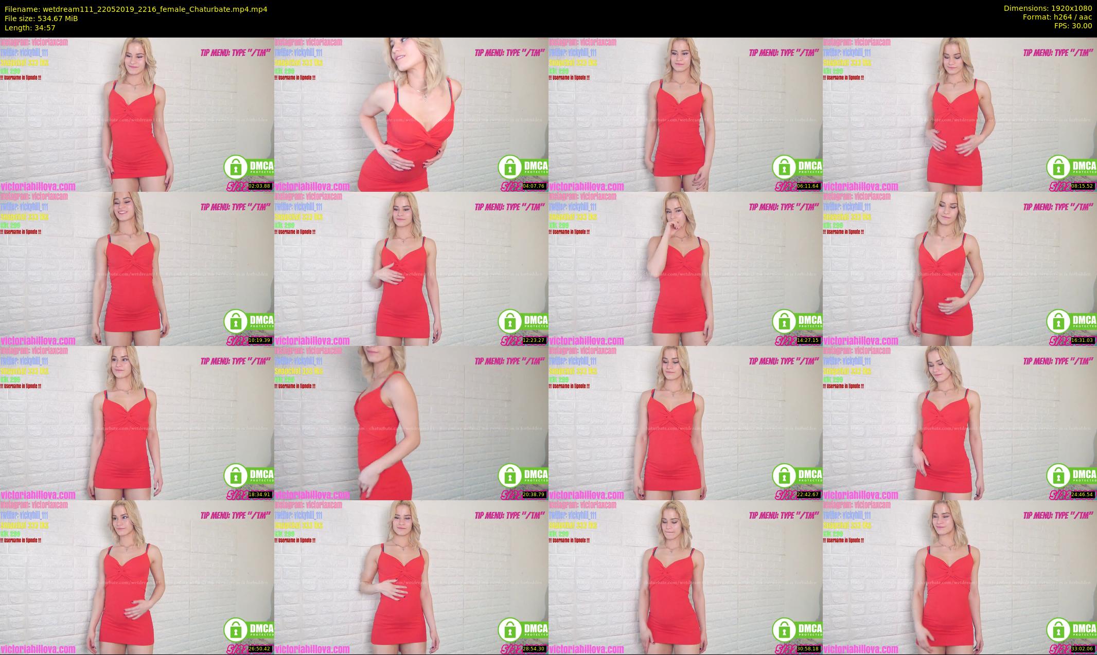 wetdream111 — 35 minute Chaturbate couple cam show recording, 1080p, May 22, 2019