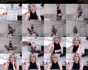AlexiAngel — 22 minute MyFreeCams cam show recording, 480p, Apr 28, 2019