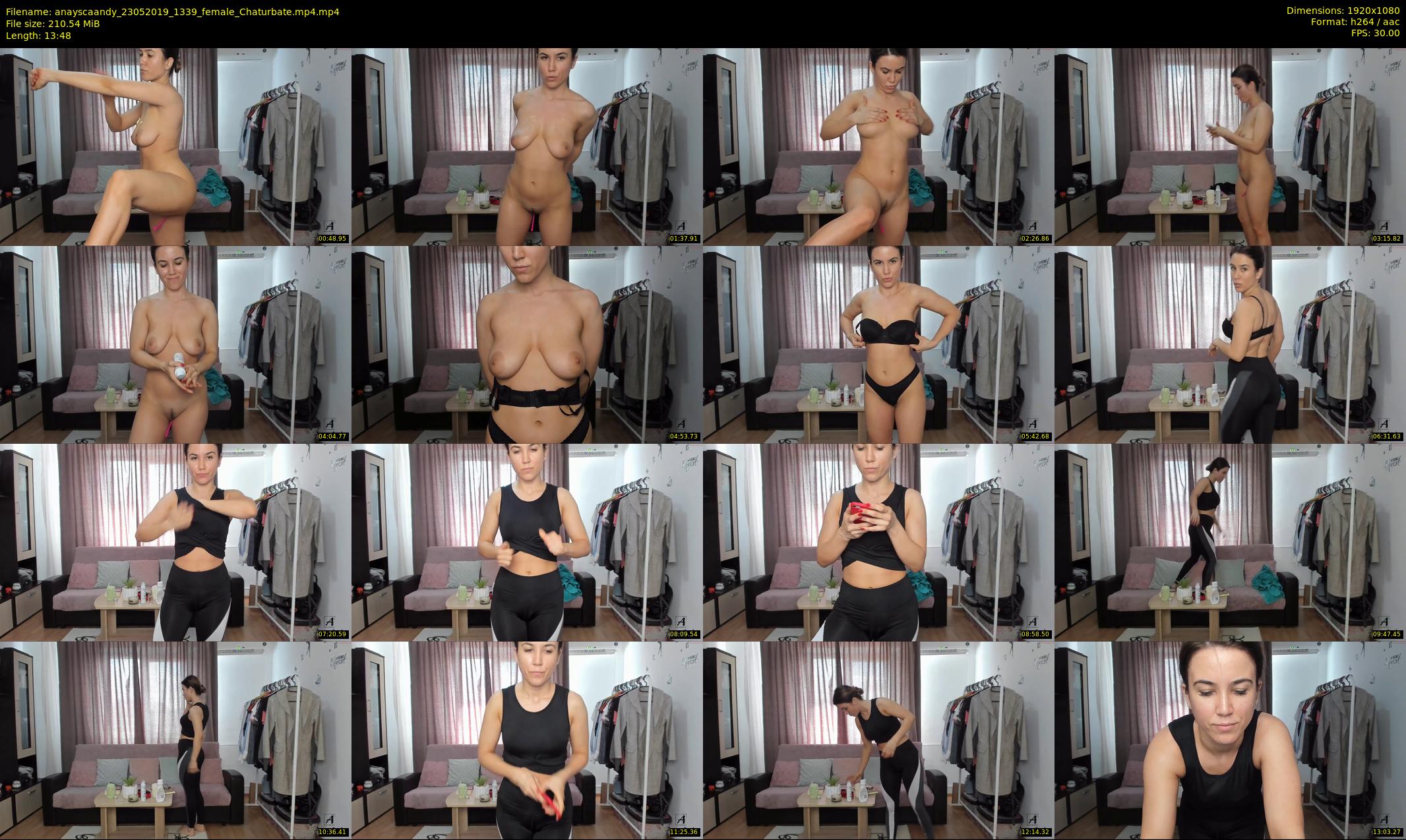 anayscaandy — 14 minute Chaturbate female cam show recording, 1080p, May 23, 2019