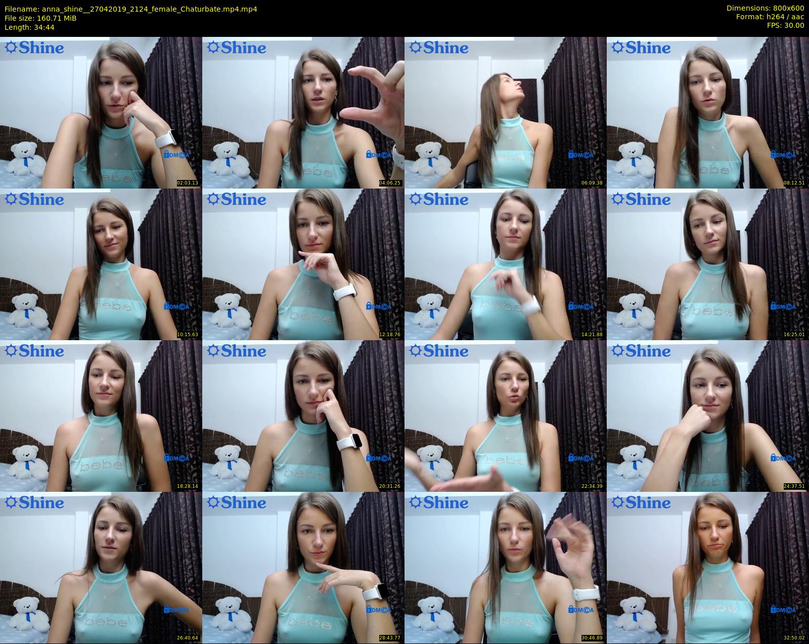 anna_shine_ — 35 minute Chaturbate female cam show recording, 480p, Apr 27, 2019
