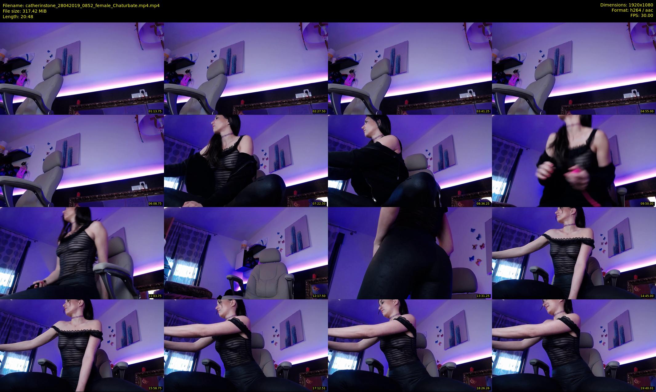 catherinstone — 21 minute Chaturbate female cam show recording, 1080p, Apr 28, 2019