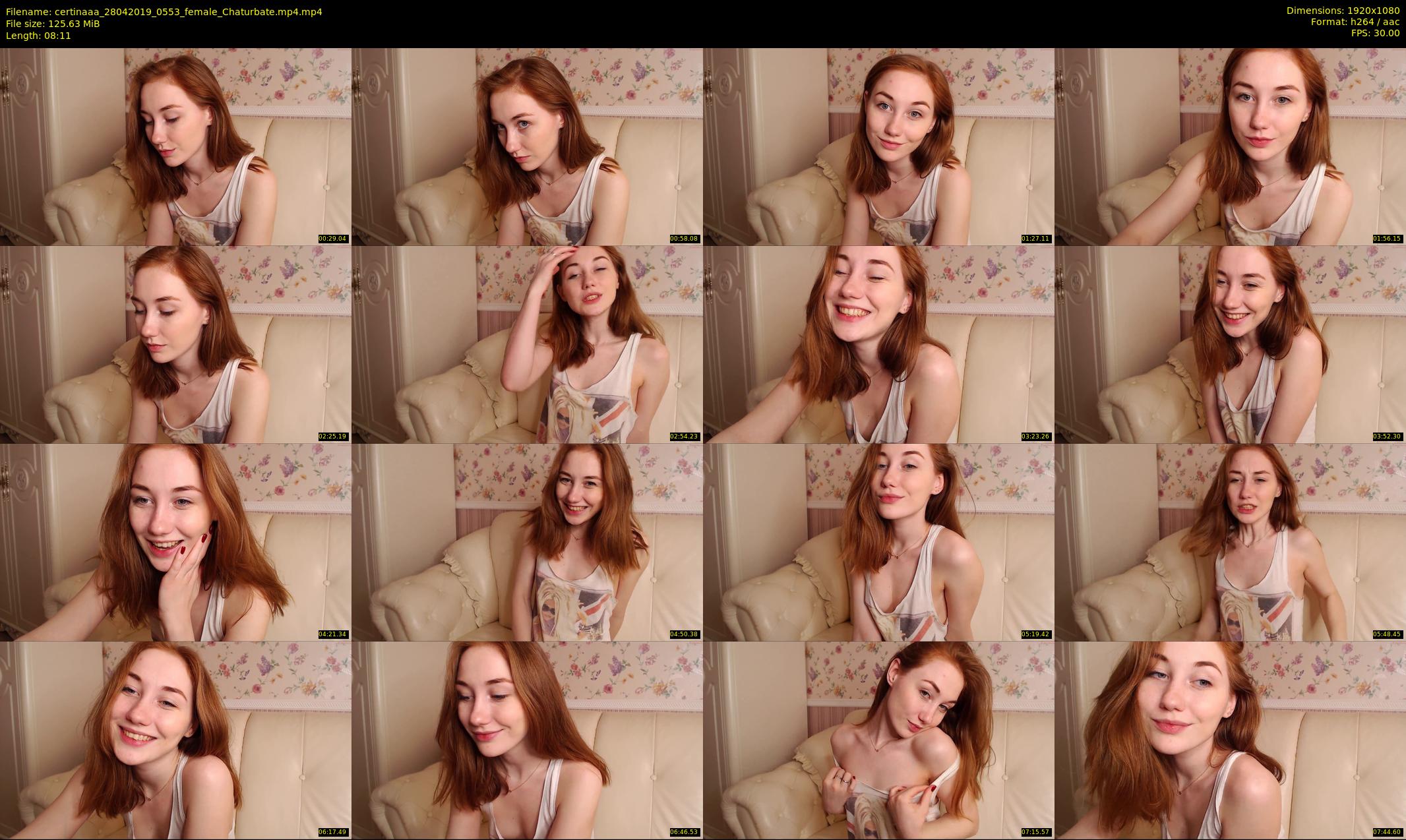 certinaaa — 9 minute Chaturbate female cam show recording, 1080p, Apr 28, 2019
