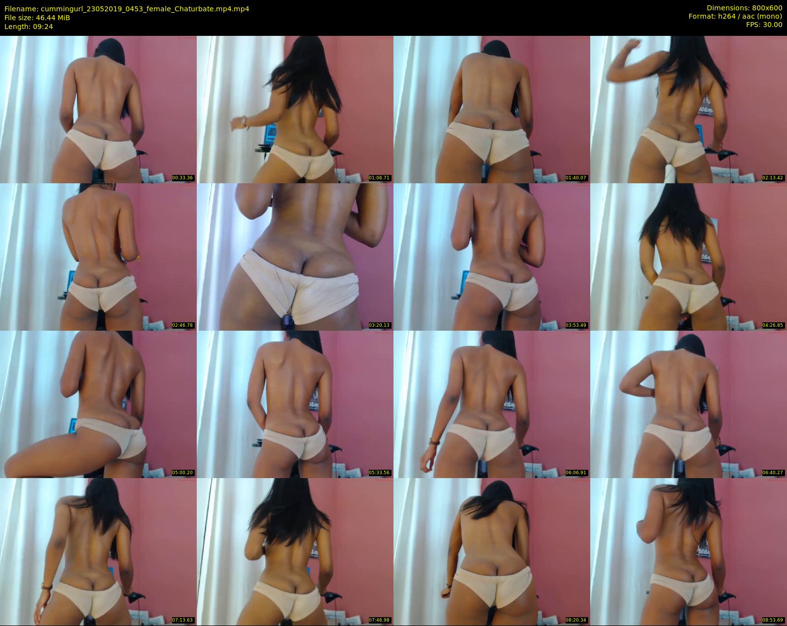 cummingurl — 10 minute Chaturbate couple cam show recording, 480p, May 23, 2019