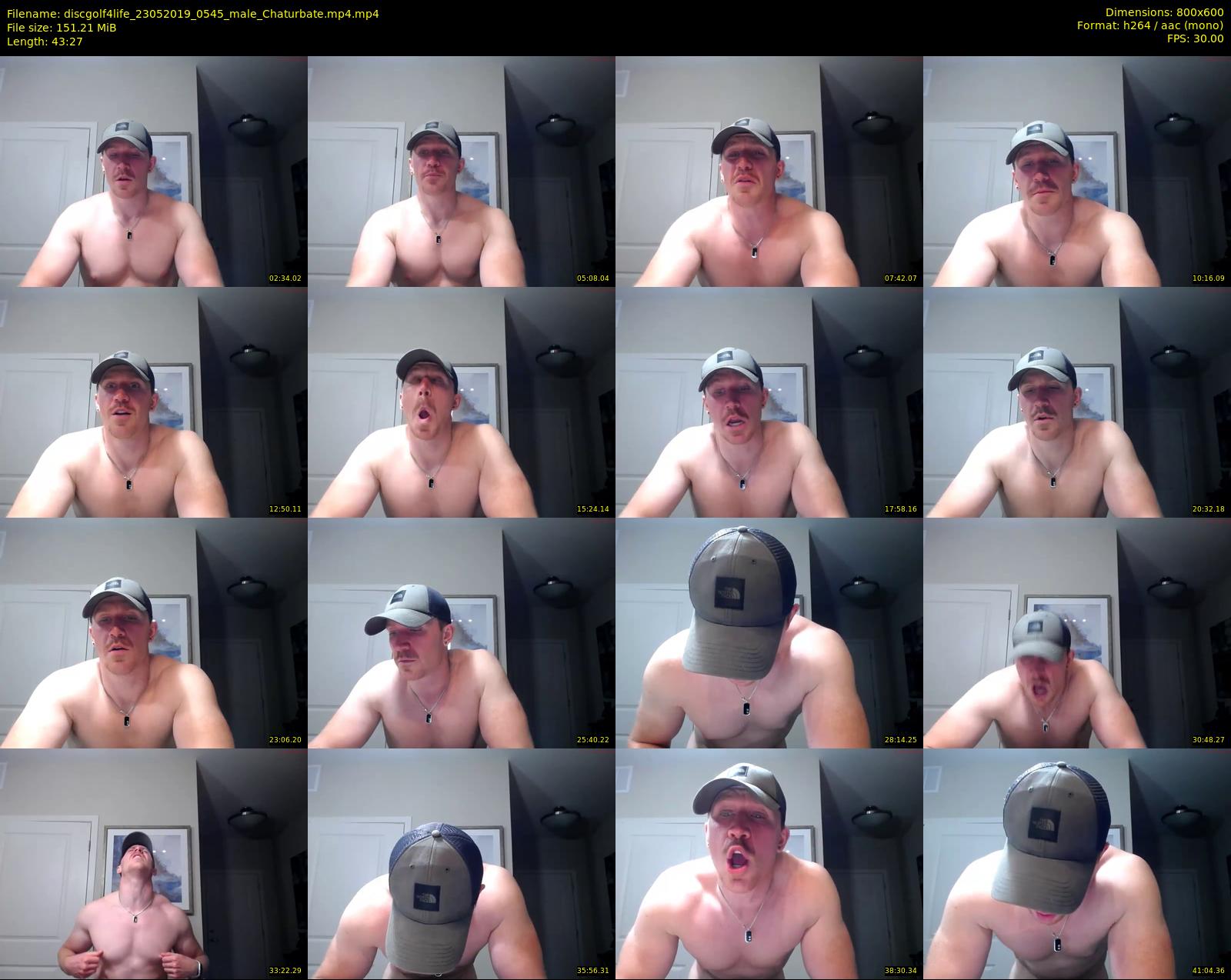 discgolf4life — 44 minute Chaturbate male cam show recording, 480p, May 23, 2019