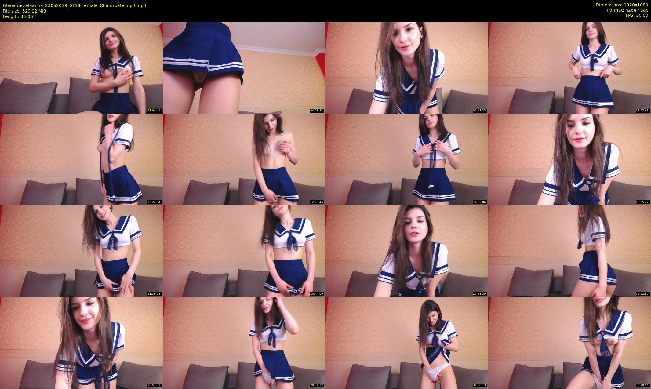 elaanna — 36 minute Chaturbate female cam show recording, 1080p, May 23, 2019