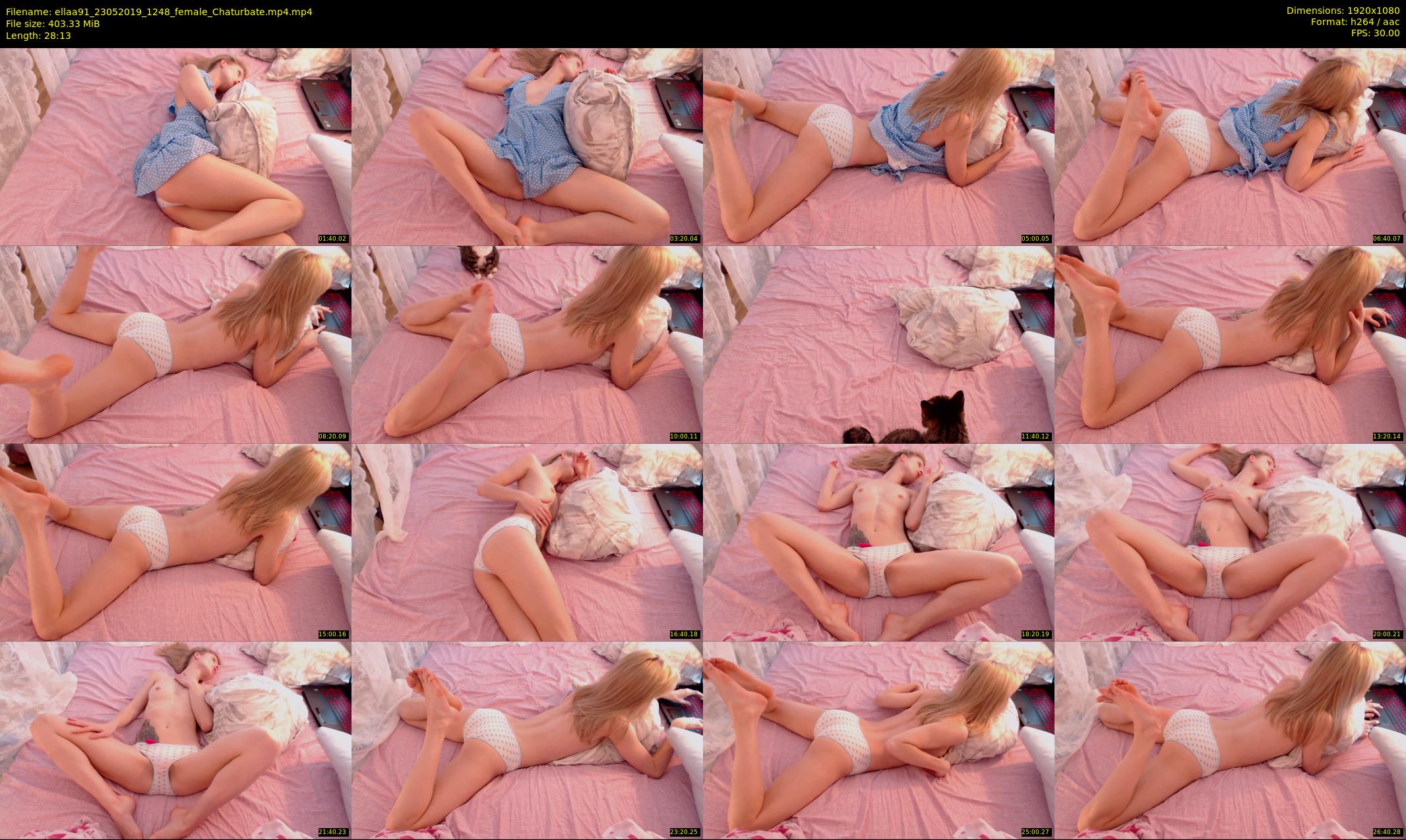 ellaa91 — 29 minute Chaturbate female cam show recording, 1080p, May 23, 2019