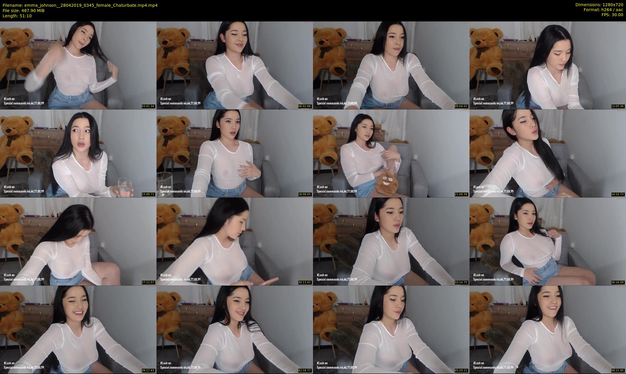 emma_johnson_ — 52 minute Chaturbate female cam show recording, 720p, Apr 28, 2019