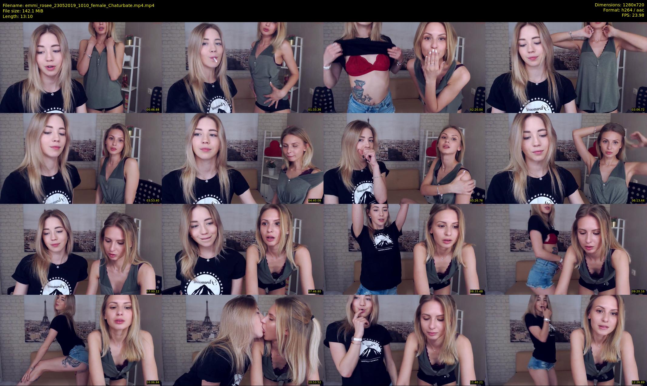 emmi_rosee — 14 minute Chaturbate female cam show recording, 720p, May 23, 2019