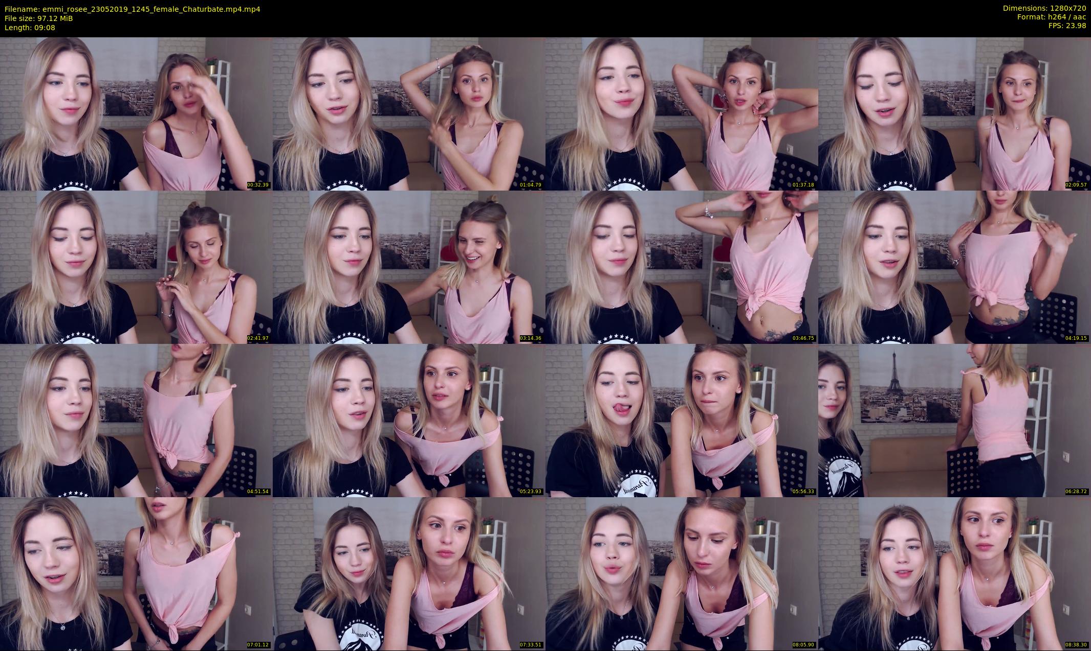 emmi_rosee — 10 minute Chaturbate female cam show recording, 720p, May 23, 2019
