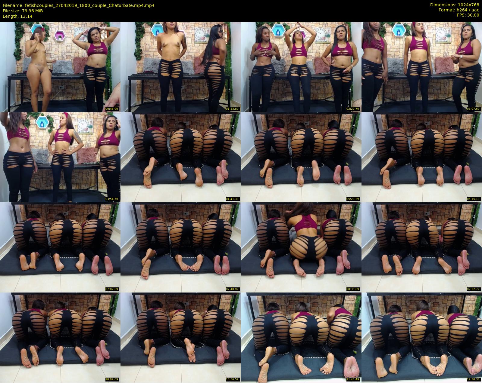 fetishcouples — 14 minute Chaturbate couple cam show recording, 720p, Apr 27, 2019