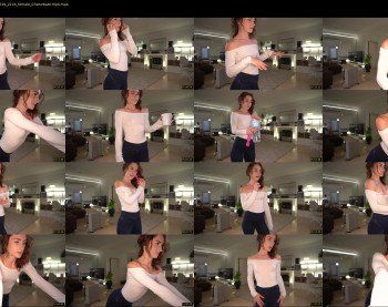 hannahjames710 — 15 minute Chaturbate female cam show recording, 4K, Apr 27, 2019