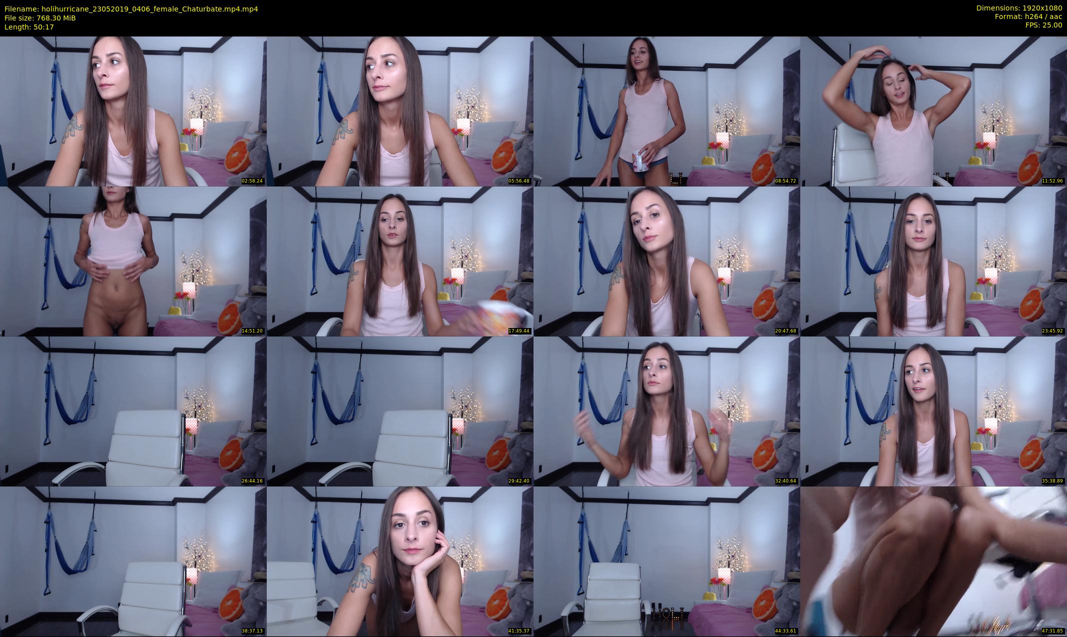 holihurricane — 51 minute Chaturbate female cam show recording, 1080p, May 23, 2019
