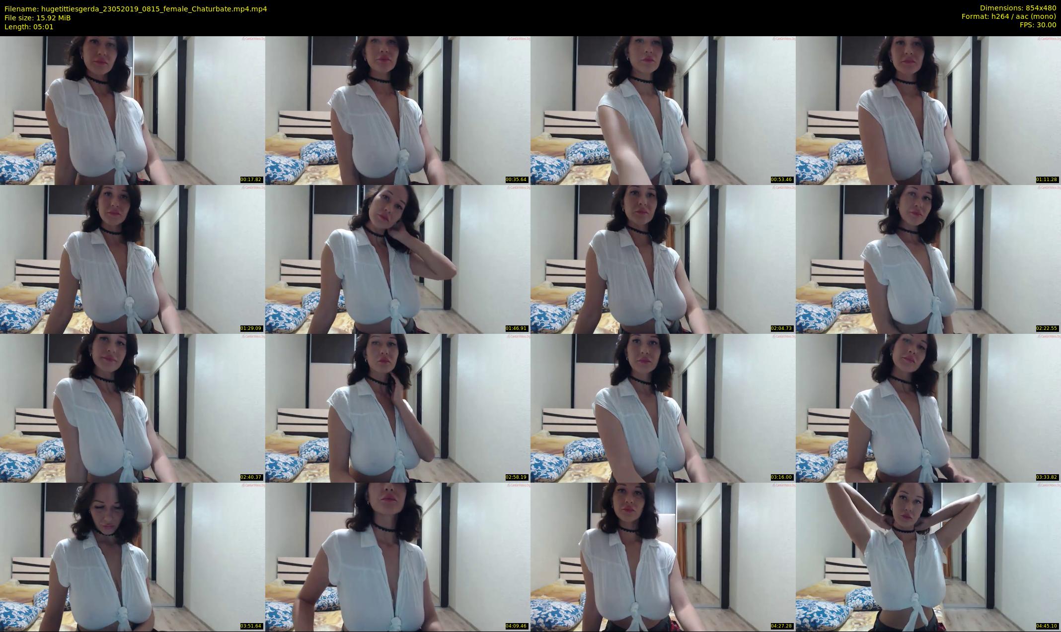 hugetittiesgerda — 6 minute Chaturbate female cam show recording, 480p, May 23, 2019