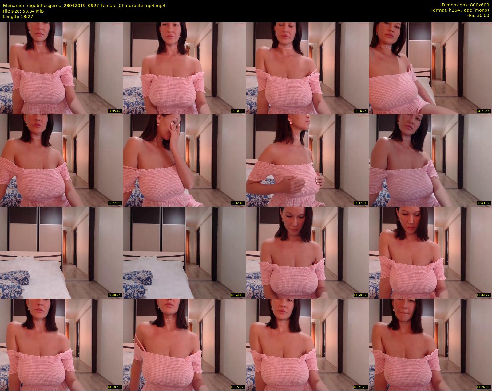 hugetittiesgerda — 19 minute Chaturbate female cam show recording, 480p, Apr 28, 2019