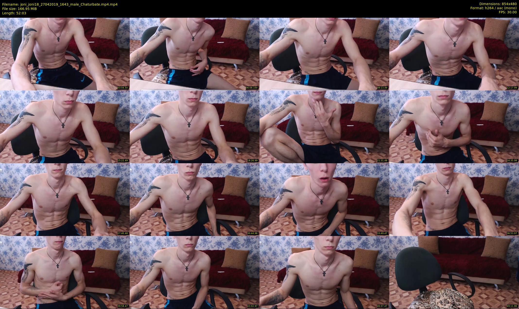 joni_joni18 — 53 minute Chaturbate male cam show recording, 480p, Apr 27, 2019