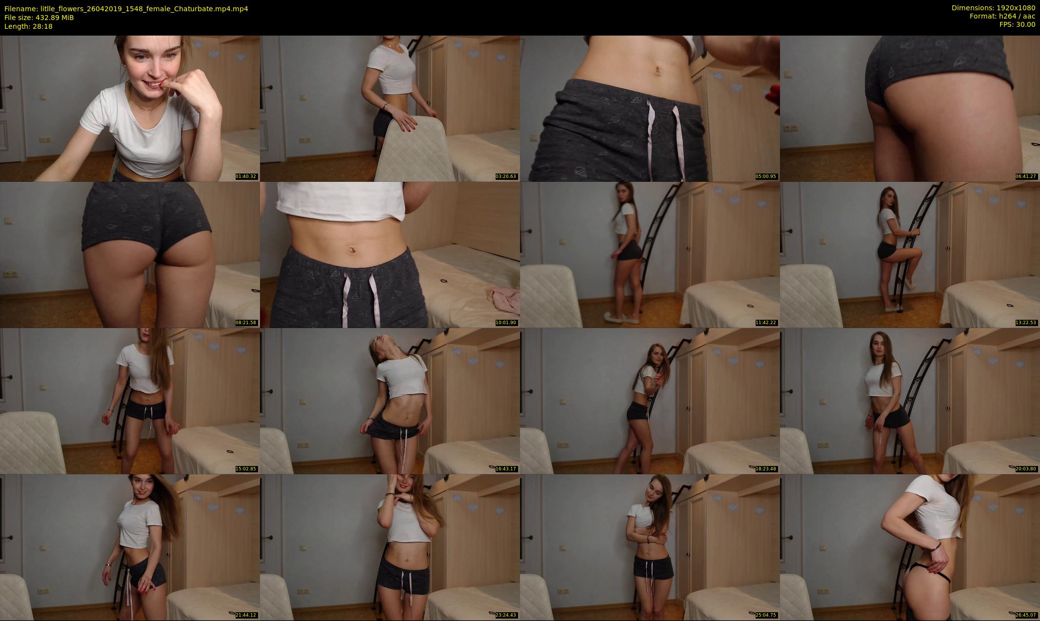 litlle_flowers — 29 minute Chaturbate female cam show recording, 1080p, Apr 26, 2019