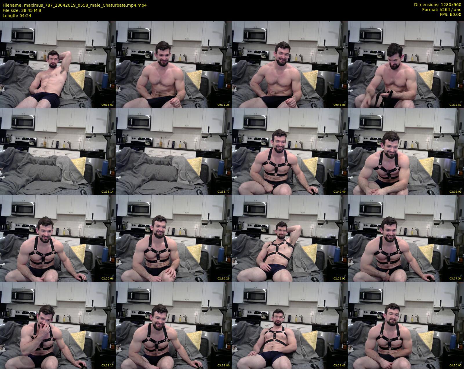 maximus_787 — 5 minute Chaturbate male cam show recording, 720p, Apr 28, 2019