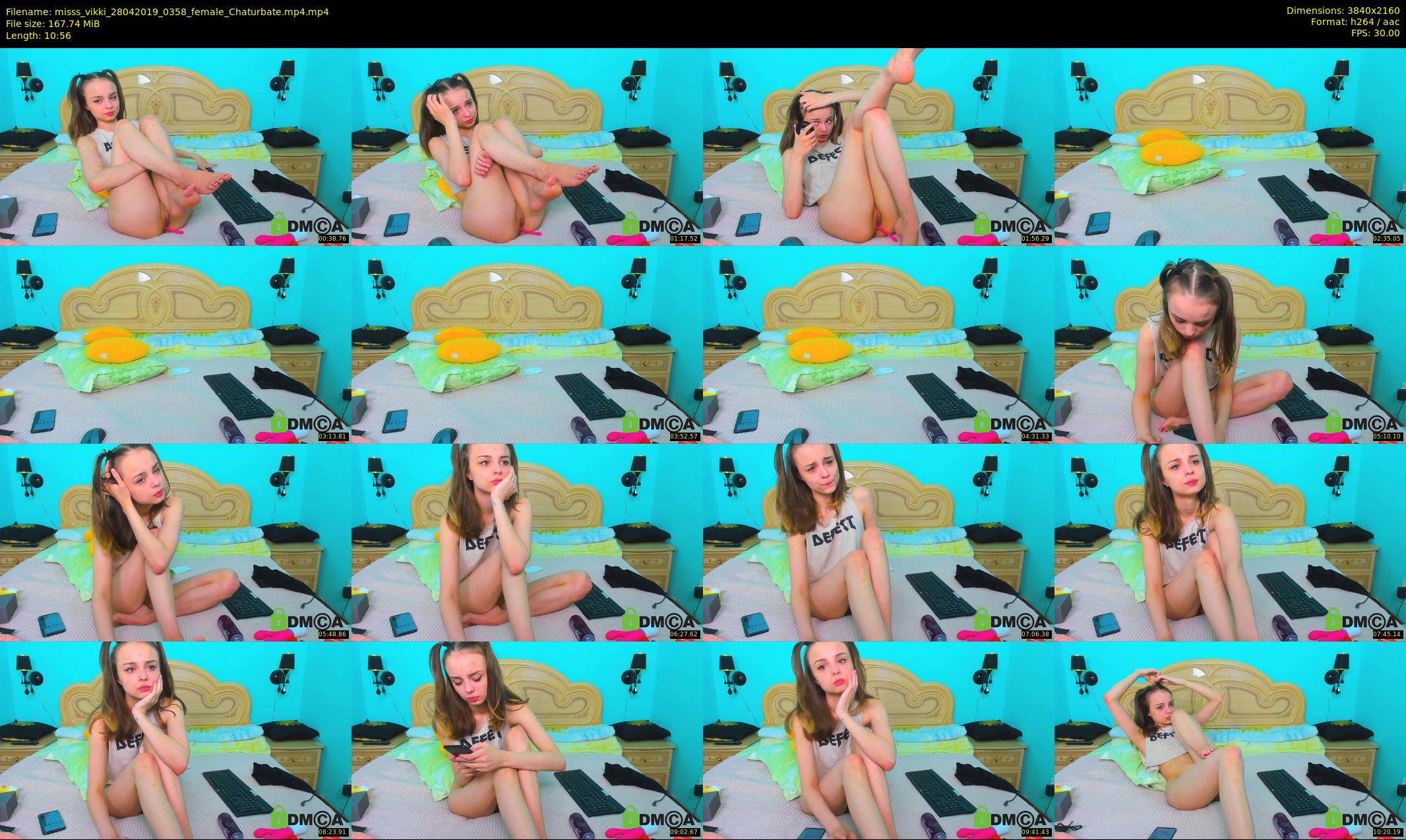 misss_vikki — 11 minute Chaturbate female cam show recording, 4K, Apr 28, 2019