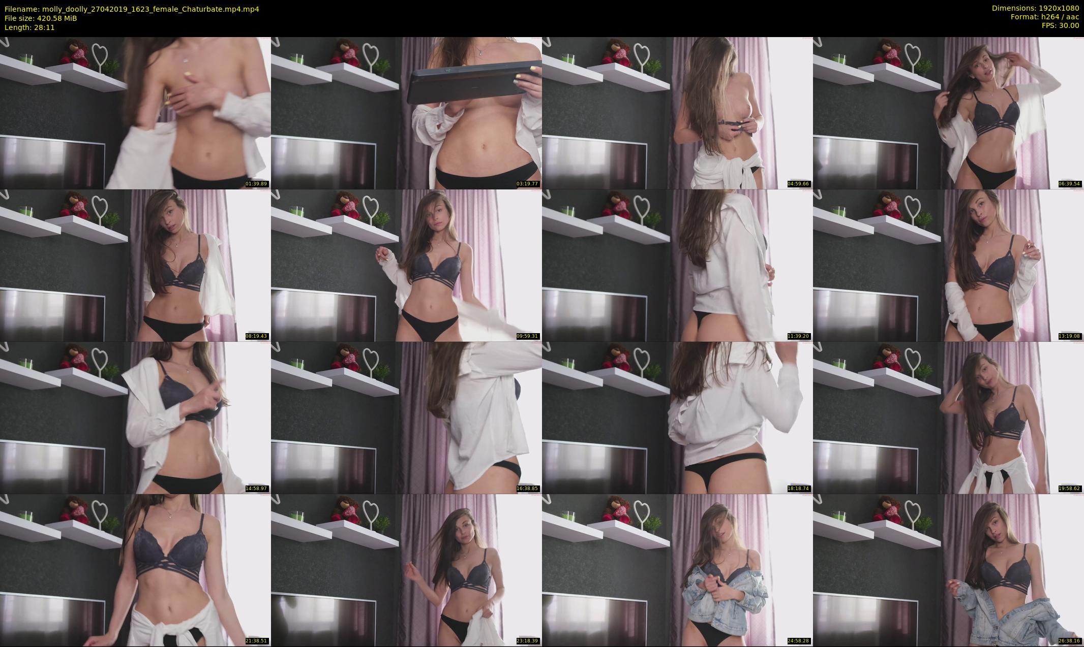 molly_doolly — 29 minute Chaturbate female cam show recording, 1080p, Apr 27, 2019
