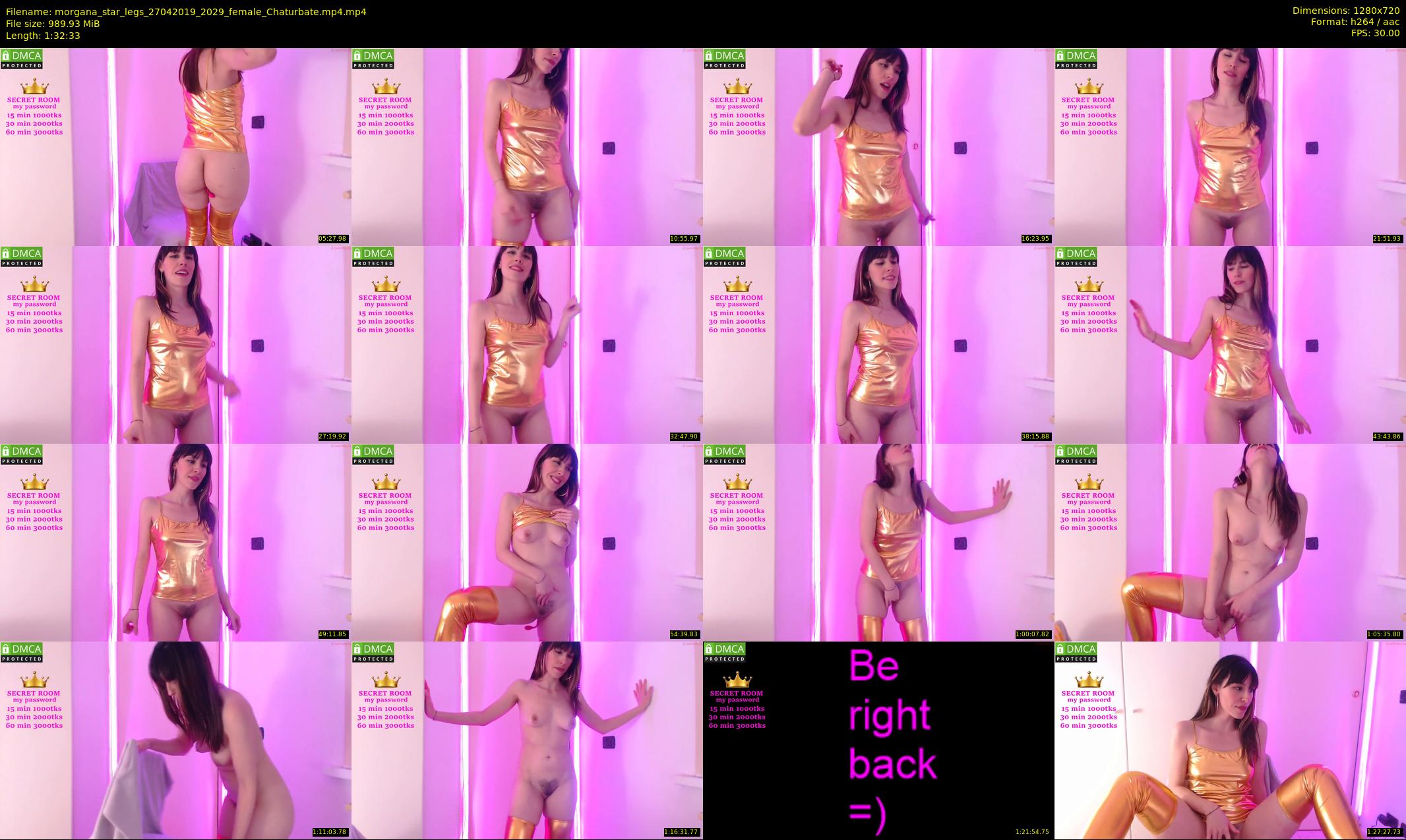 morgana_star_legs — 93 minute Chaturbate female cam show recording, 720p, Apr 27, 2019