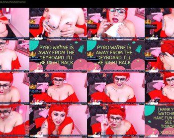 pyrowayne — 59 minute Chaturbate female cam show recording, 720p, Apr 28, 2019