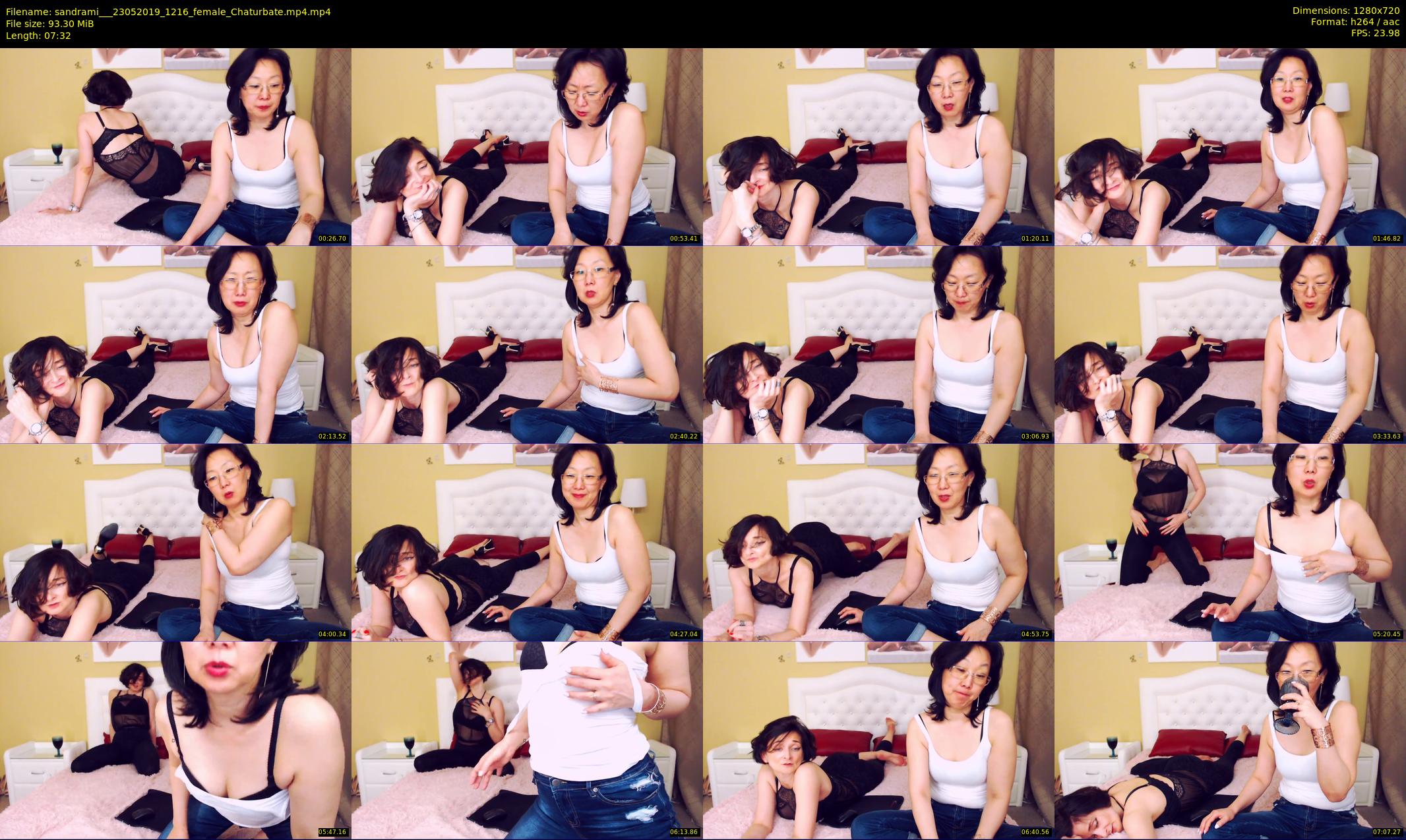 sandrami__ — 8 minute Chaturbate female cam show recording, 720p, May 23, 2019