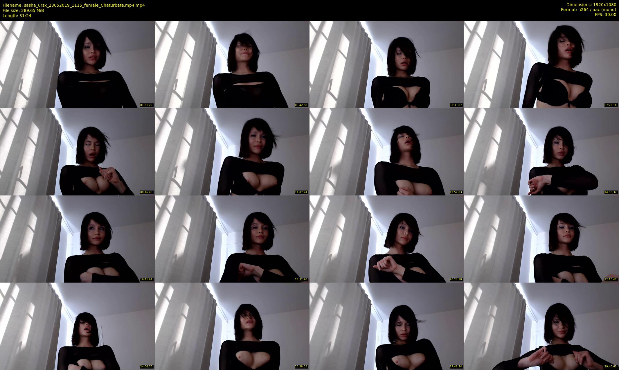 sasha_ursx — 32 minute Chaturbate female cam show recording, 1080p, May 23, 2019