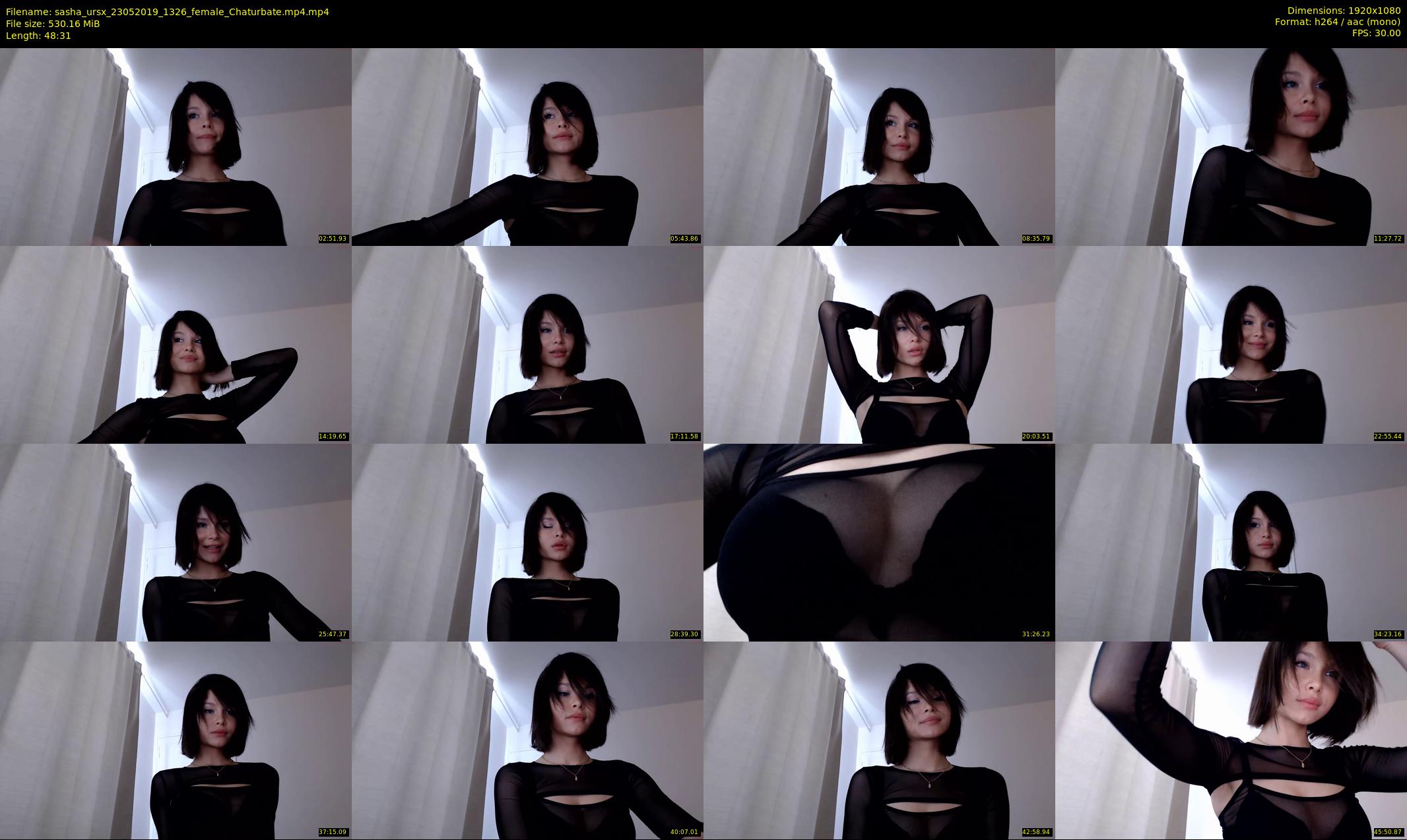 sasha_ursx — 49 minute Chaturbate female cam show recording, 1080p, May 23, 2019