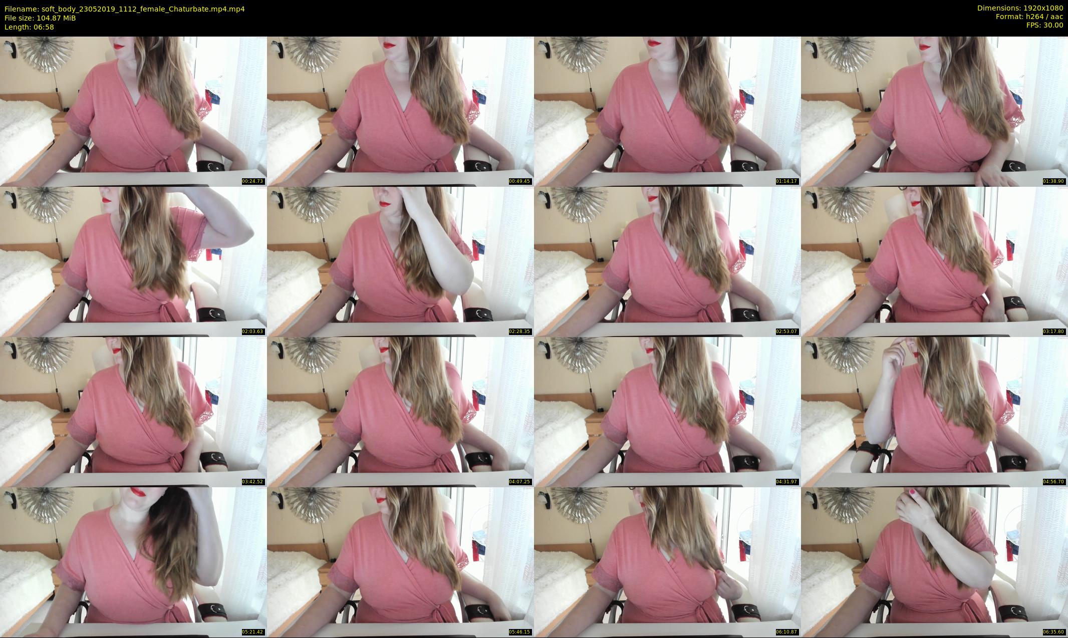 soft_body — 7 minute Chaturbate female cam show recording, 1080p, May 23, 2019