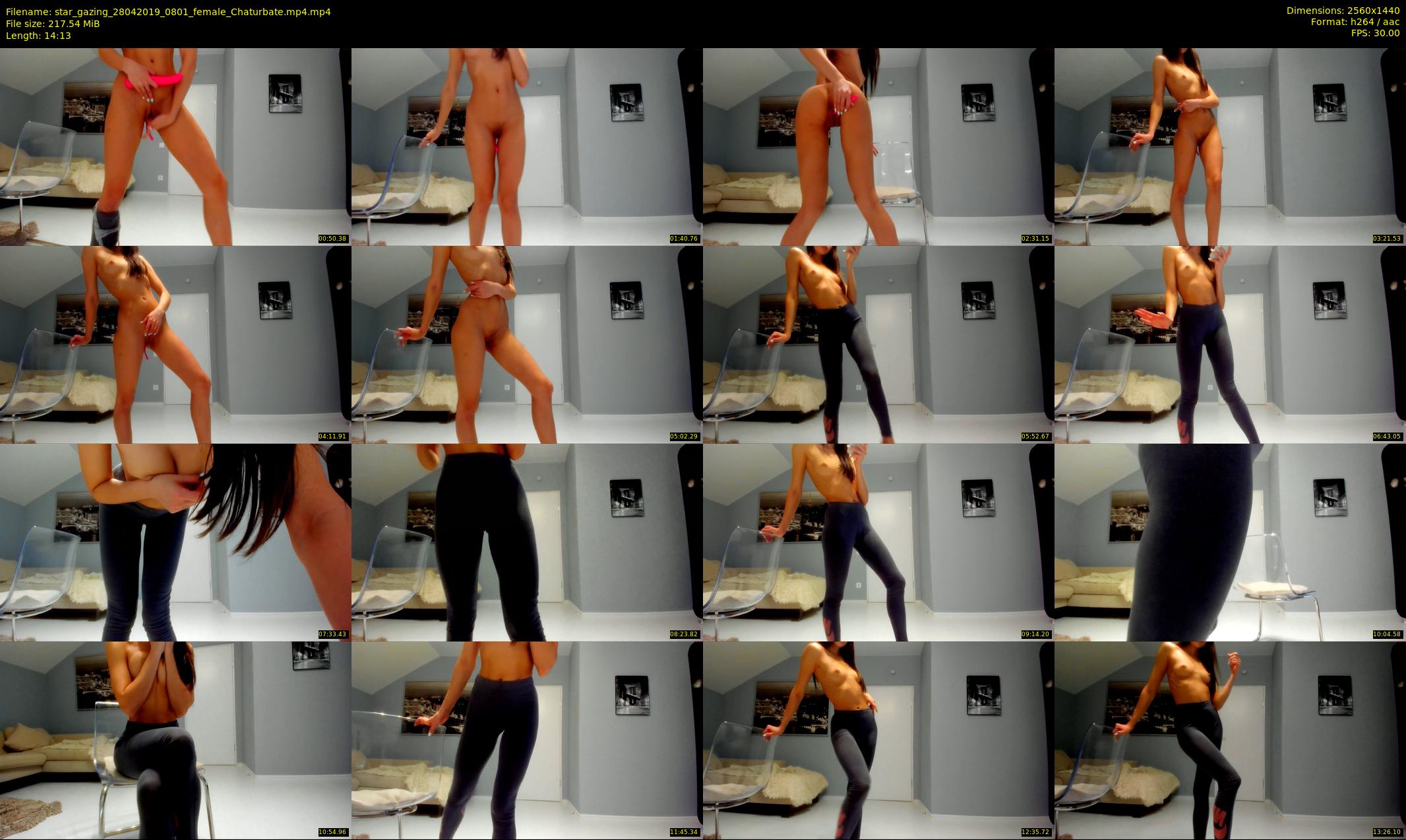 star_gazing — 15 minute Chaturbate female cam show recording, 1080p, Apr 28, 2019
