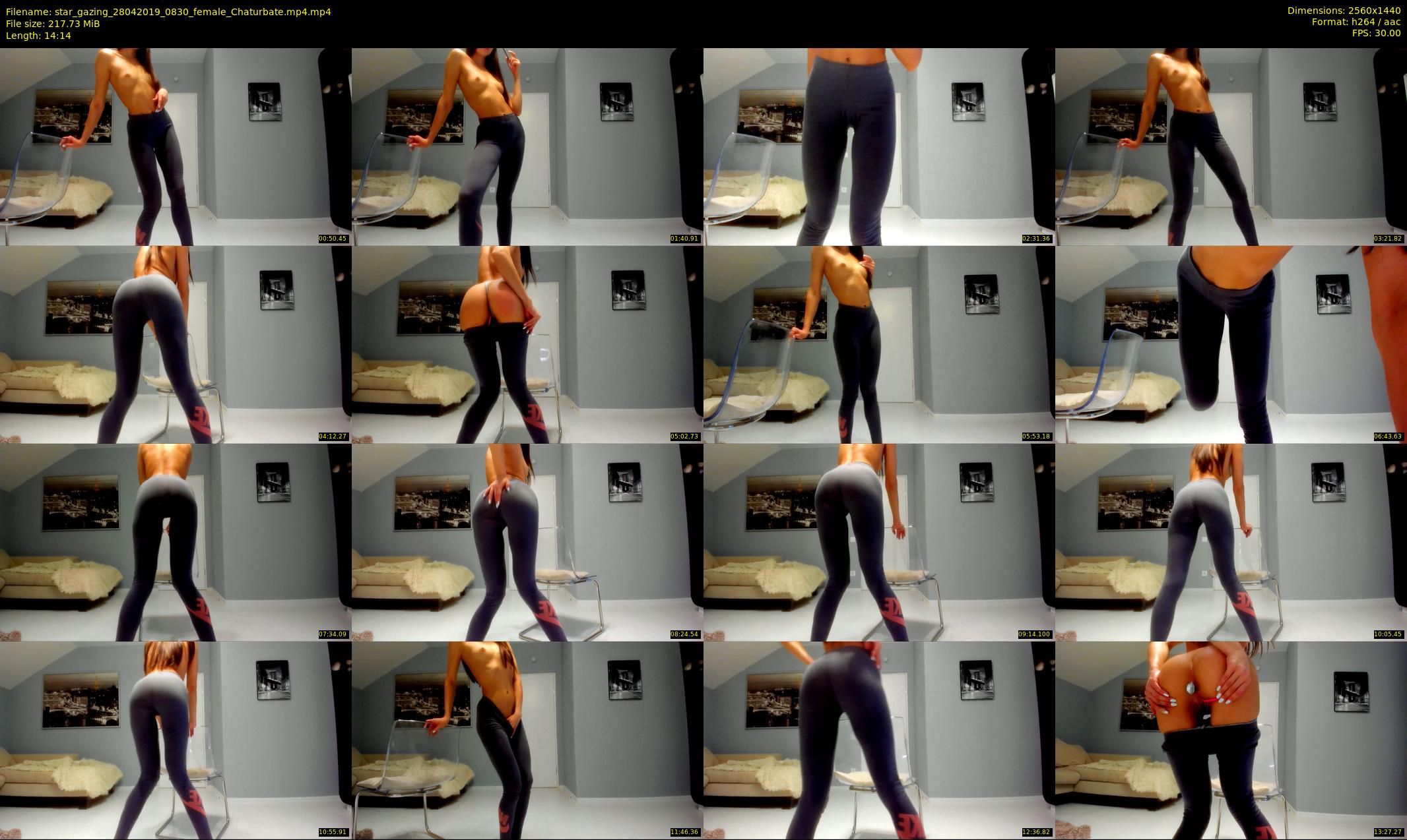 star_gazing — 15 minute Chaturbate female cam show recording, 1080p, Apr 28, 2019