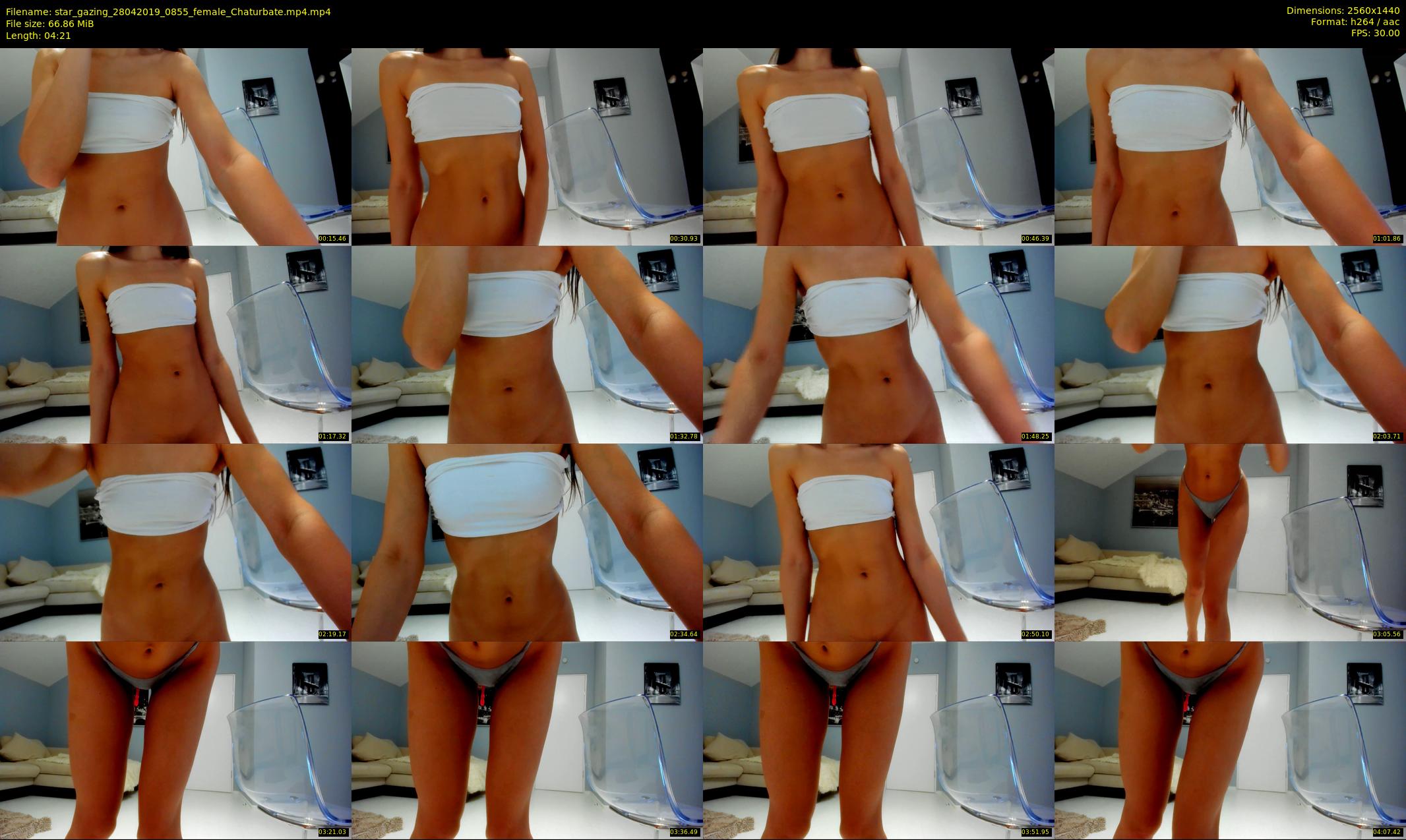 star_gazing — 5 minute Chaturbate female cam show recording, 1080p, Apr 28, 2019