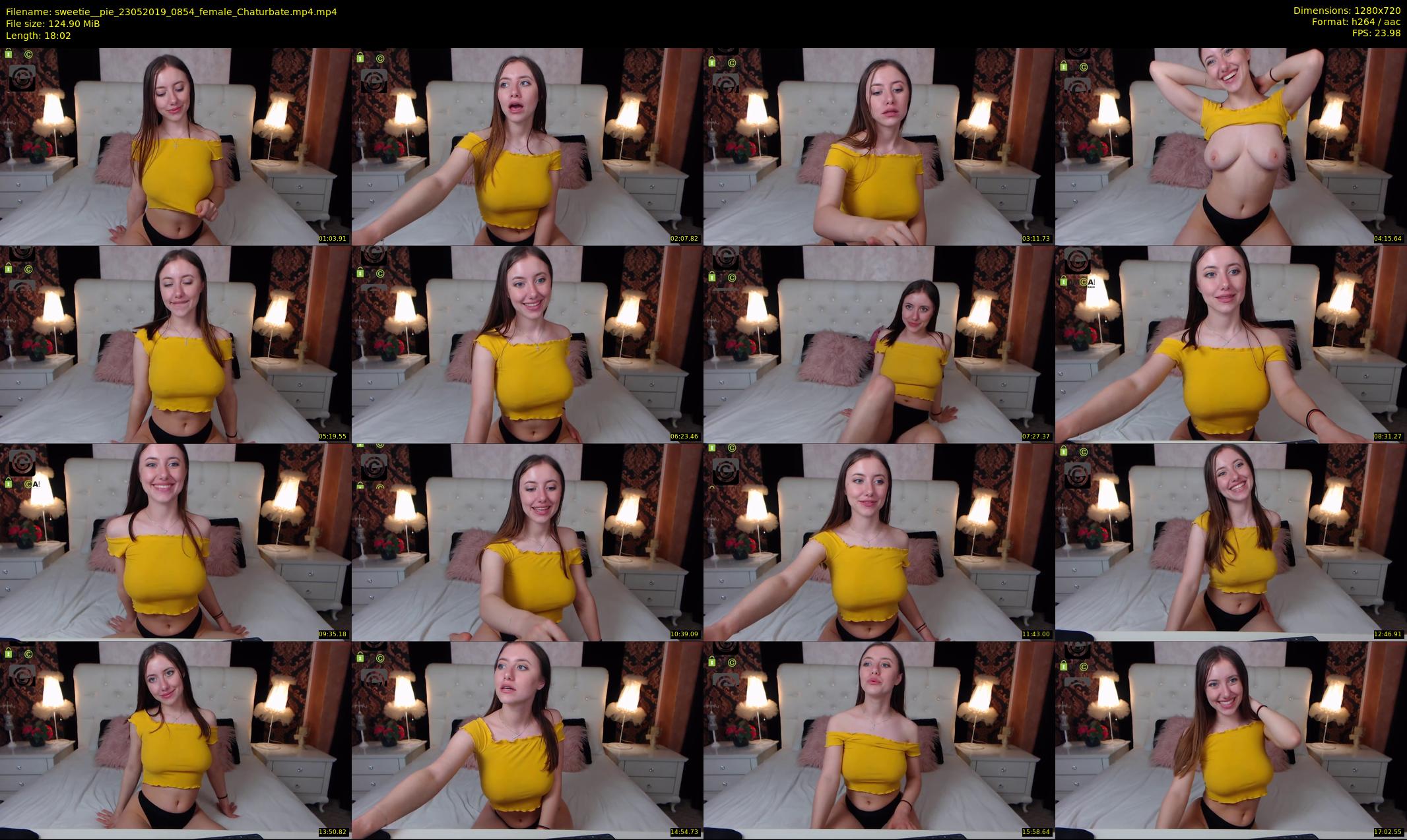 sweetie__pie — 19 minute Chaturbate female cam show recording, 720p, May 23, 2019