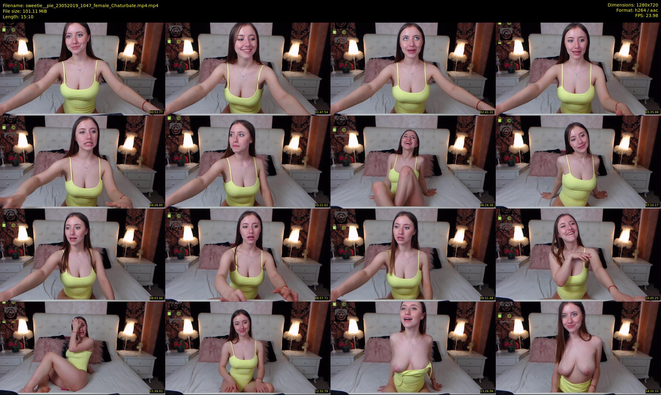 sweetie__pie — 16 minute Chaturbate female cam show recording, 720p, May 23, 2019