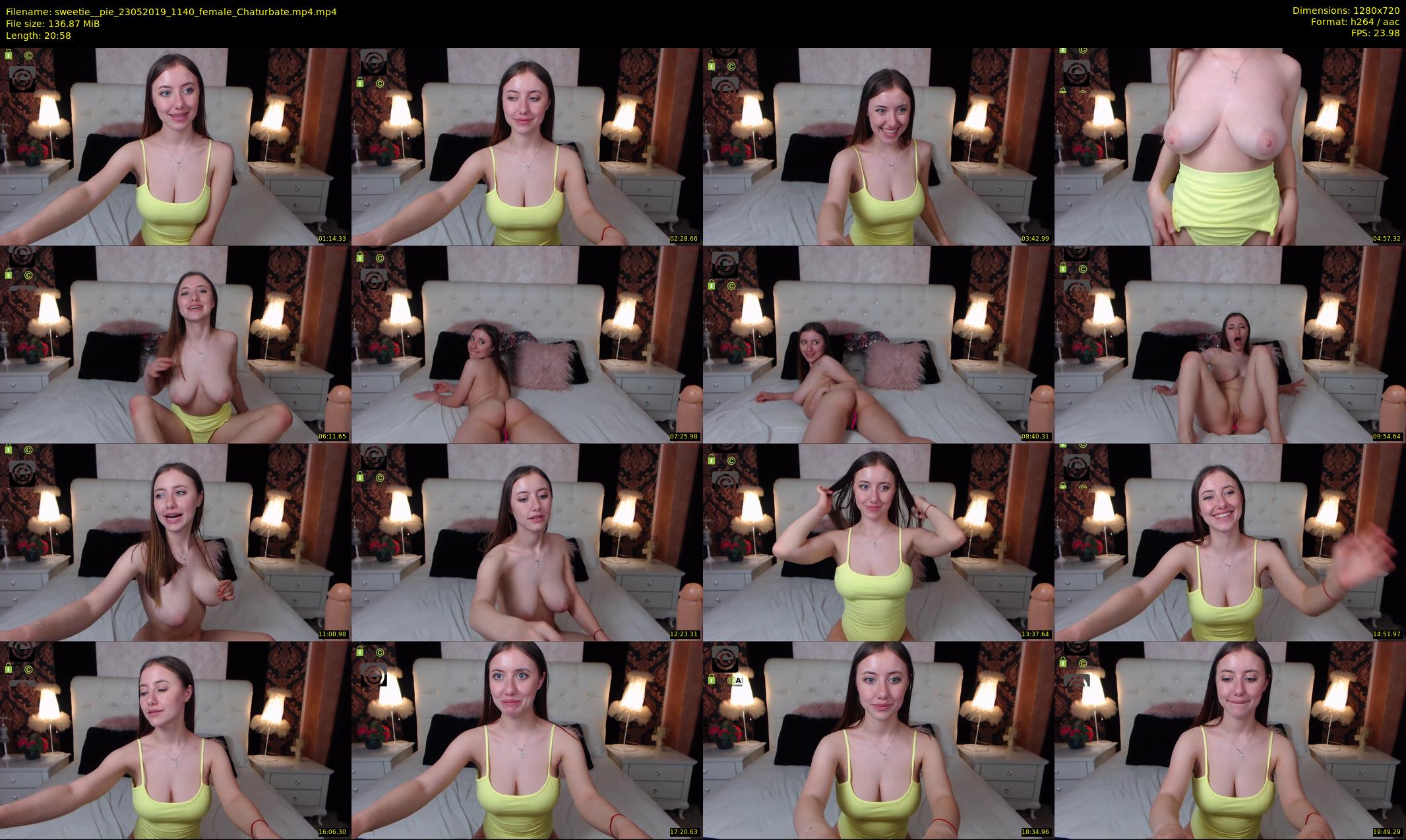 sweetie__pie — 21 minute Chaturbate female cam show recording, 720p, May 23, 2019