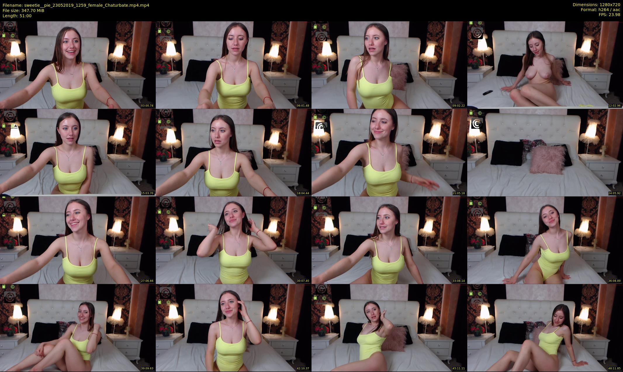 sweetie__pie — 51 minute Chaturbate female cam show recording, 720p, May 23, 2019