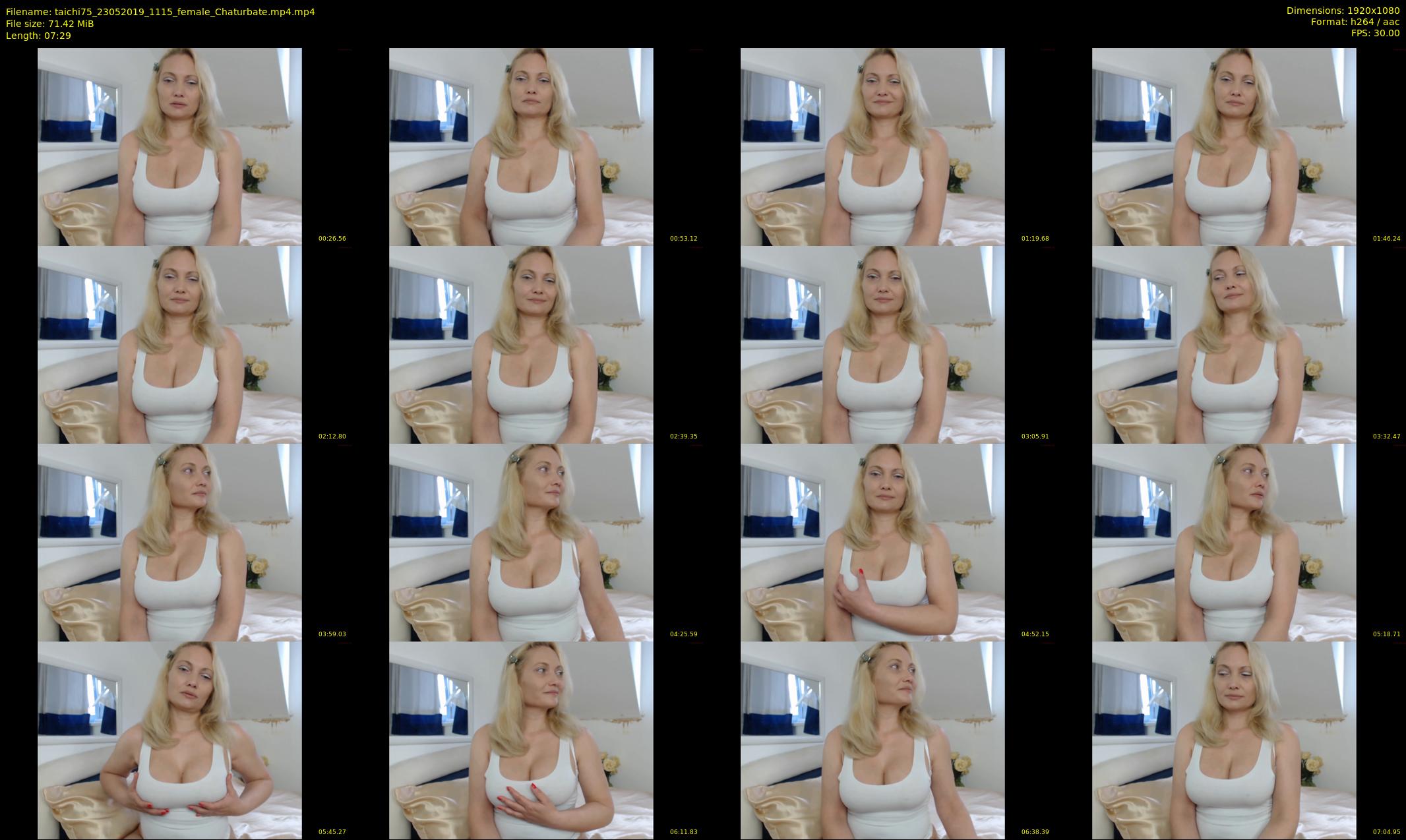 taichi75 — 8 minute Chaturbate female cam show recording, 1080p, May 23, 2019