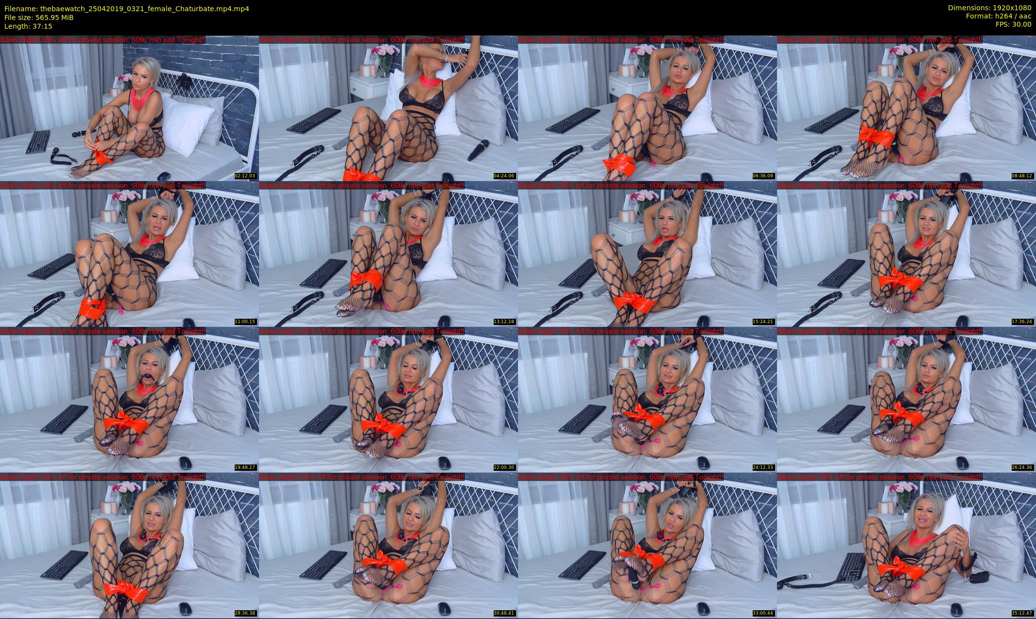 thebaewatch — 38 minute Chaturbate female cam show recording, 1080p, Apr 25, 2019