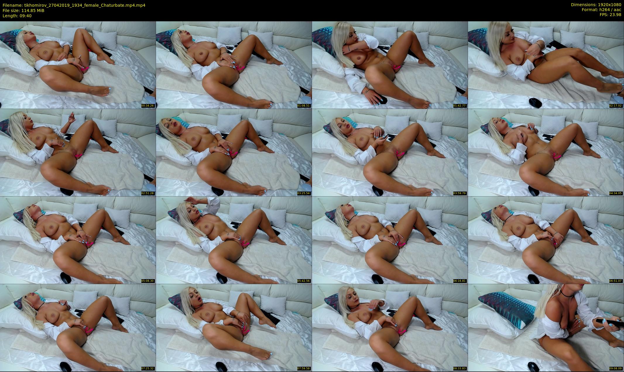 tikhomirov — 10 minute Chaturbate female cam show recording, 1080p, Apr 27, 2019