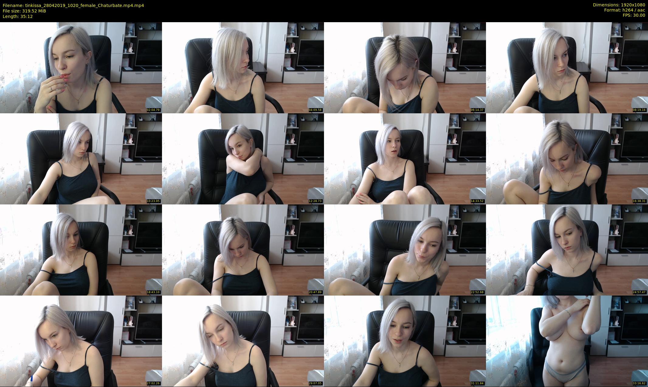 tinkissa — 36 minute Chaturbate couple cam show recording, 1080p, Apr 28, 2019