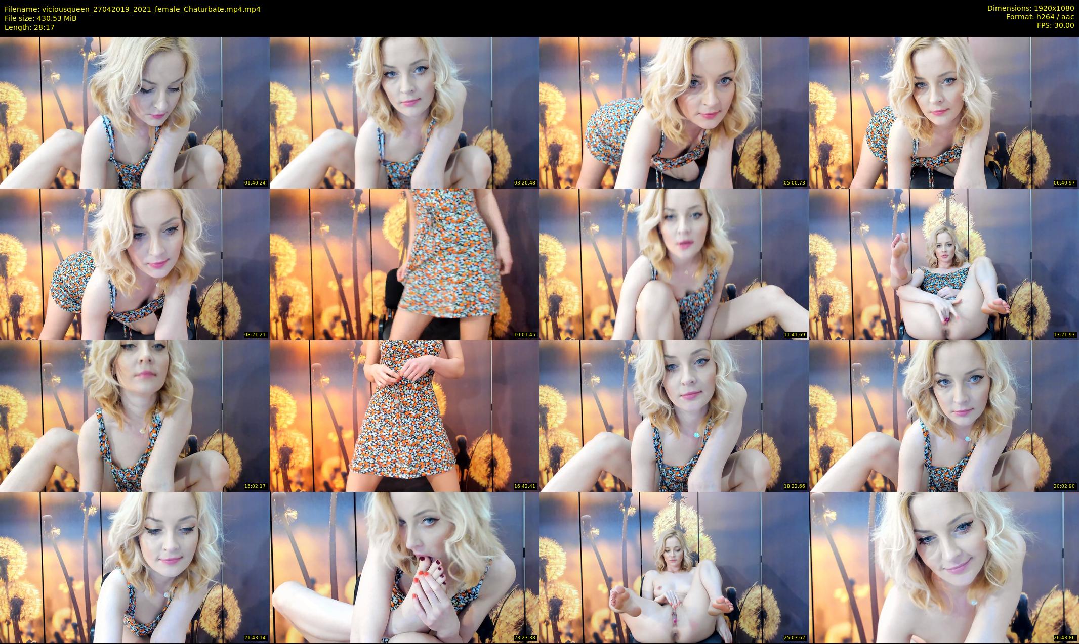 viciousqueen — 29 minute Chaturbate female cam show recording, 1080p, Apr 27, 2019