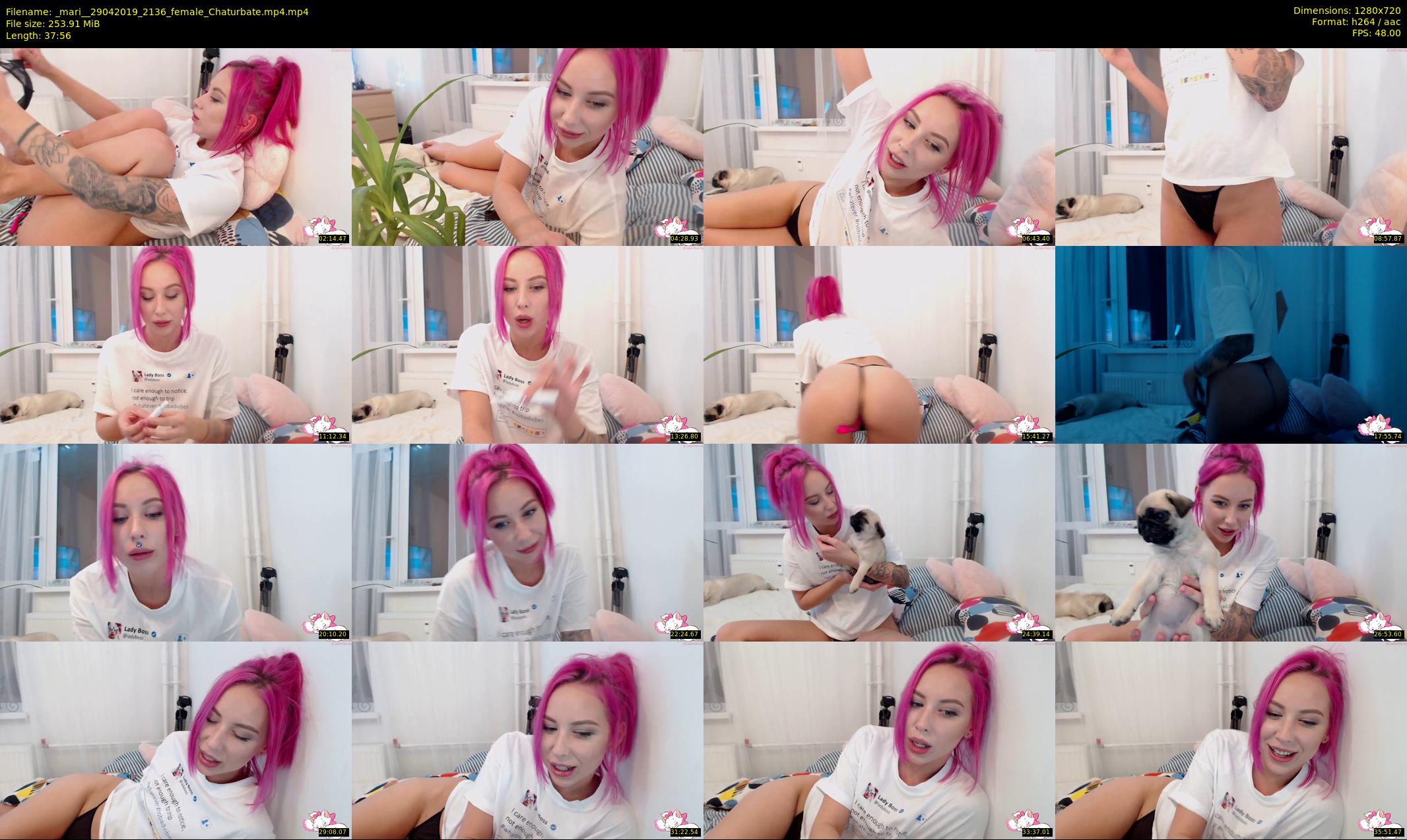 _mari_ — 38 minute Chaturbate female cam show recording, 720p, Apr 29, 2019