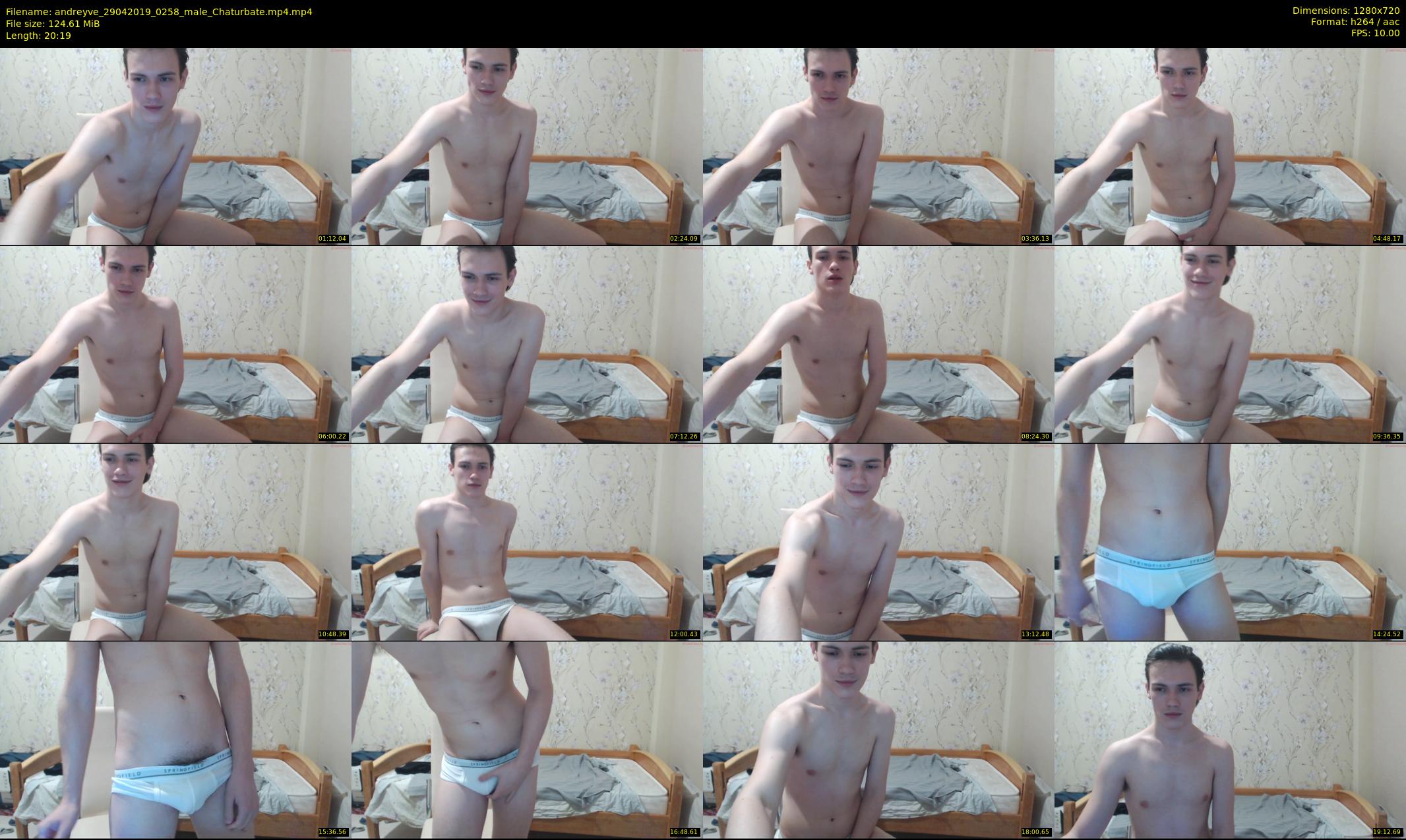andreyve — 21 minute Chaturbate male cam show recording, 720p, Apr 29, 2019