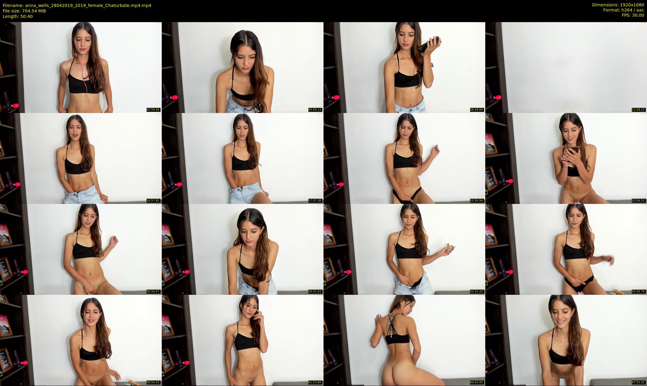 anna_wells — 51 minute Chaturbate female cam show recording, 1080p, Apr 28, 2019