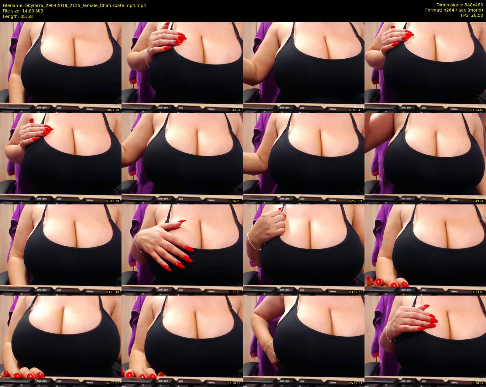 bbylarra — 6 minute Chaturbate couple cam show recording, 480p, Apr 29, 2019