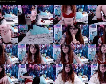 blueasfuck — 56 minute Chaturbate female cam show recording, 1080p, Apr 29, 2019