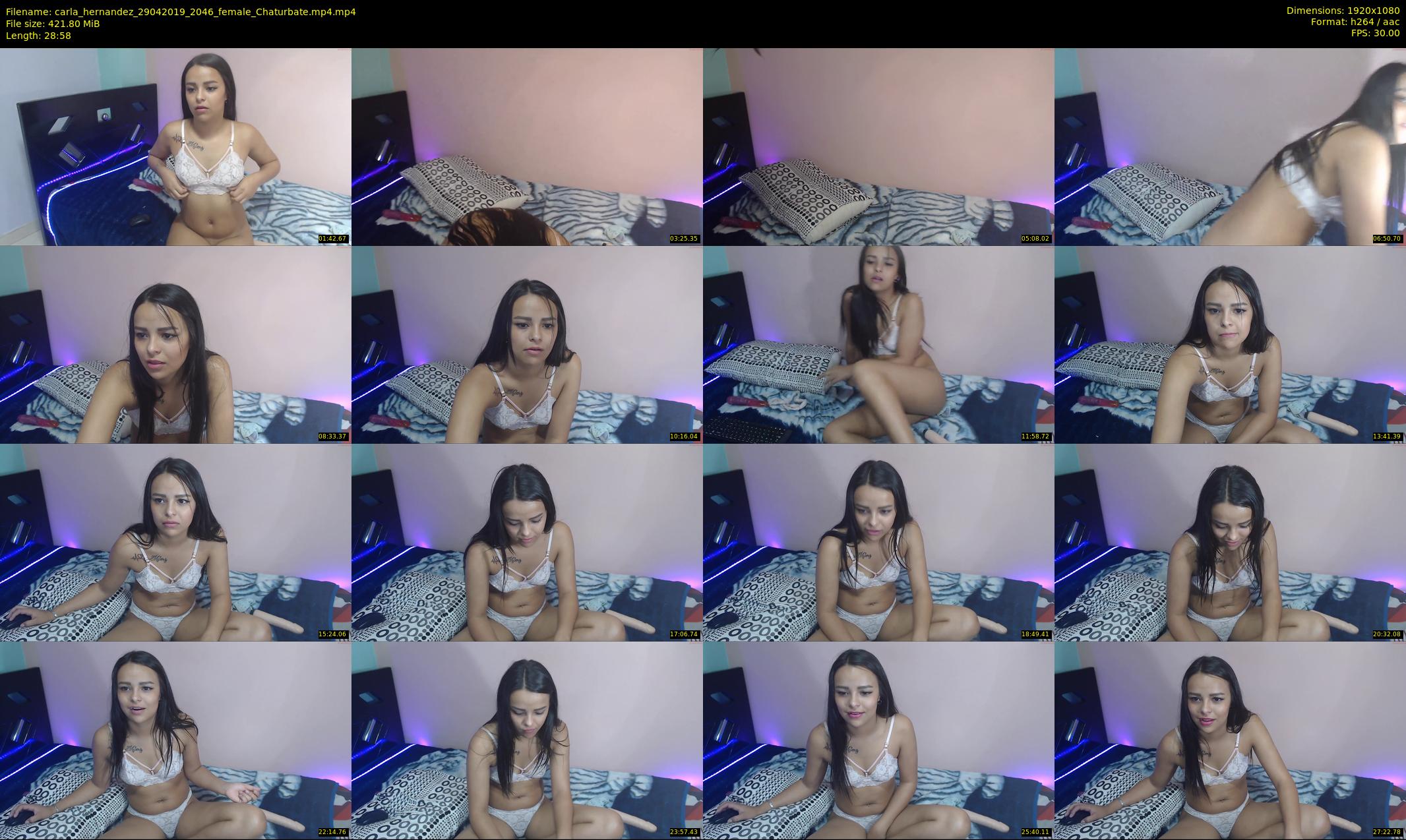 carla_hernandez — 29 minute Chaturbate female cam show recording, 1080p, Apr 29, 2019