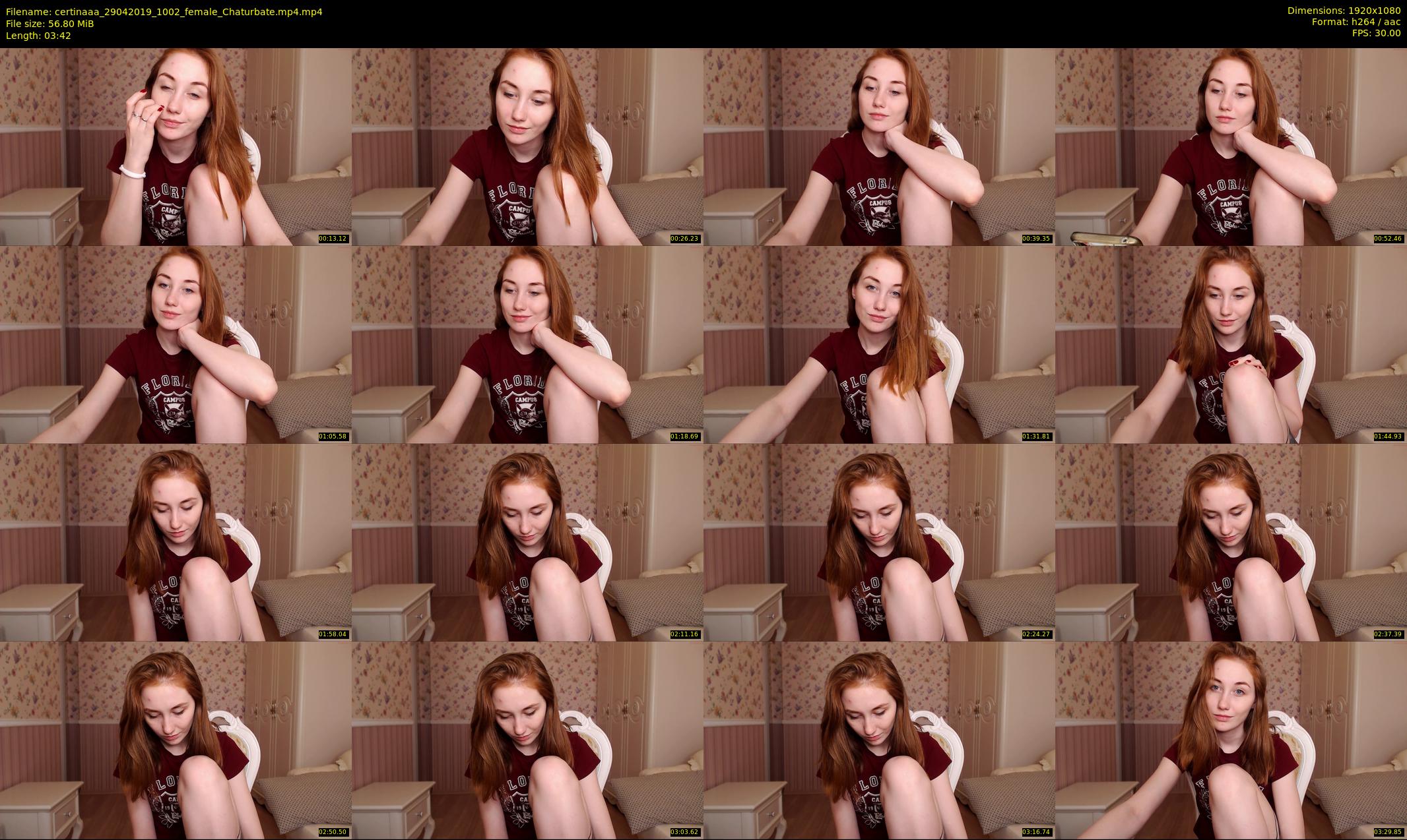 certinaaa — 4 minute Chaturbate female cam show recording, 1080p, Apr 29, 2019
