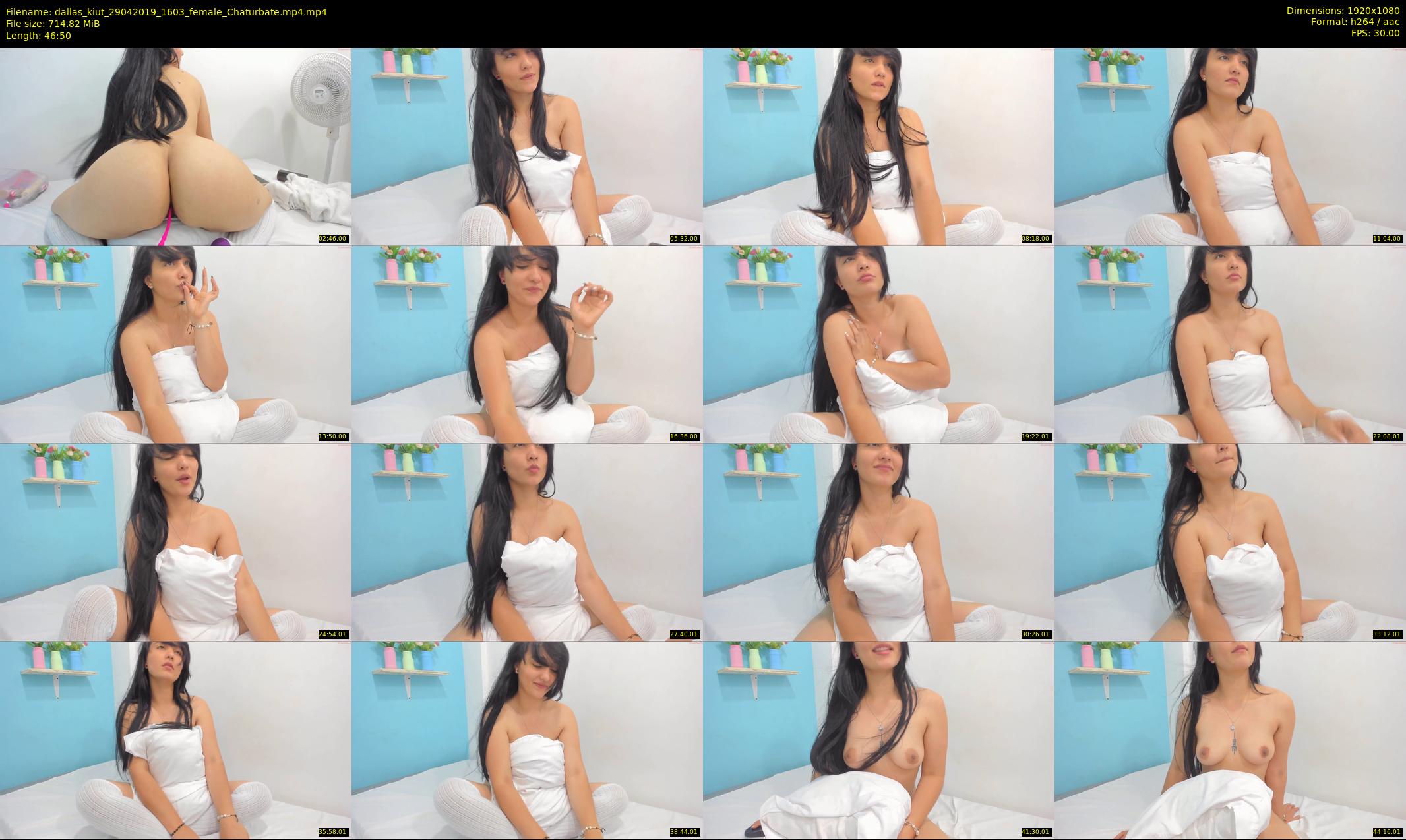 dallas_kiut — 47 minute Chaturbate female cam show recording, 1080p, Apr 29, 2019
